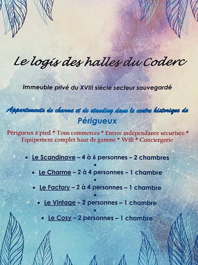 דירות Périgueux Logis Des Halles Du Coderc מראה חיצוני תמונה