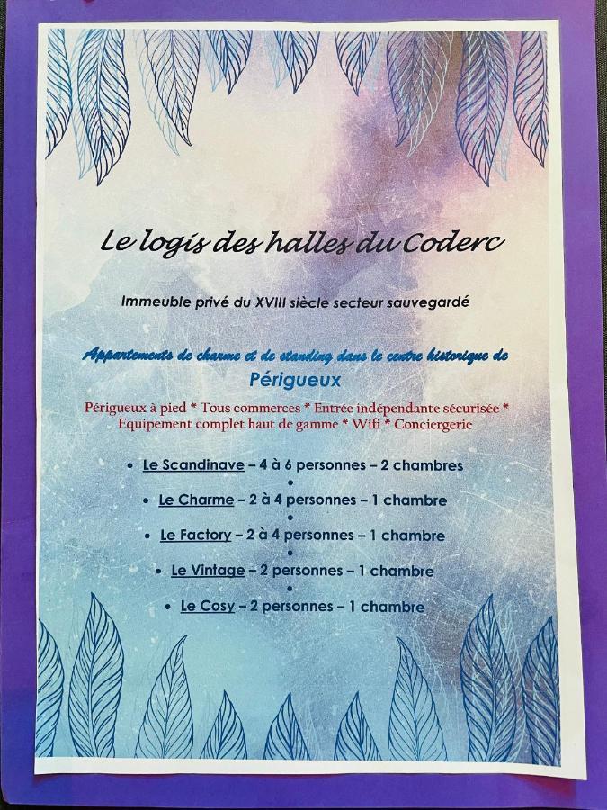 דירות Périgueux Logis Des Halles Du Coderc מראה חיצוני תמונה